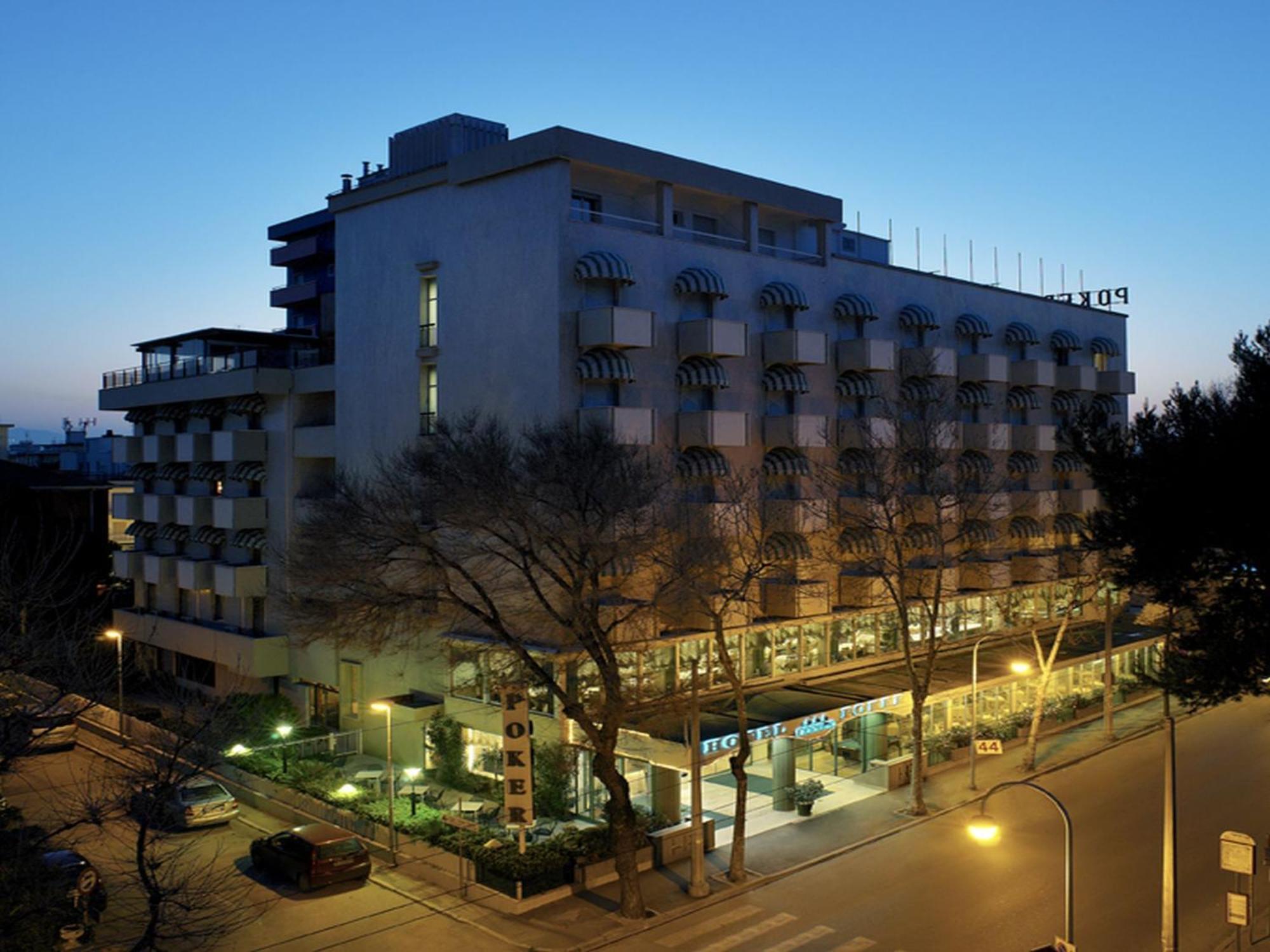 Hotel Poker Риччоне Экстерьер фото